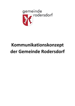 Kommunikationskonzept